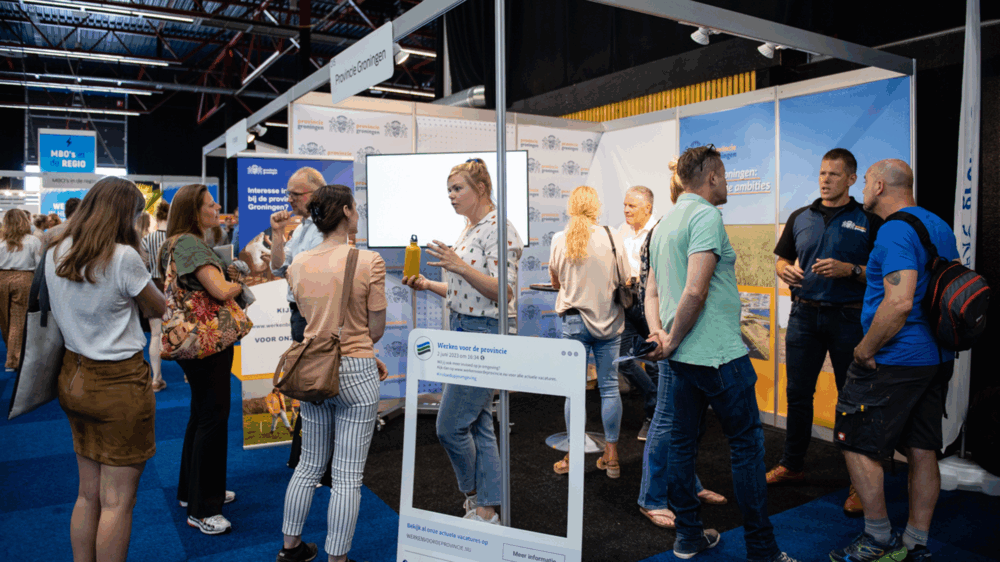 Banenbeurs trekt 8.000 bezoekers 
