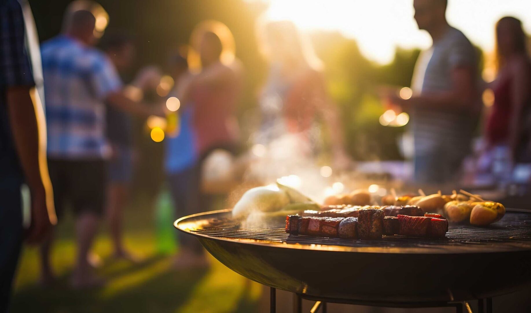 BBQ en afscheid Willem en Jeanette