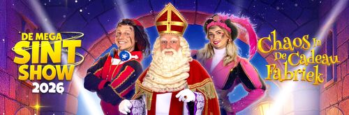 De Mega Sint Show in MartiniPlaza, Groningen