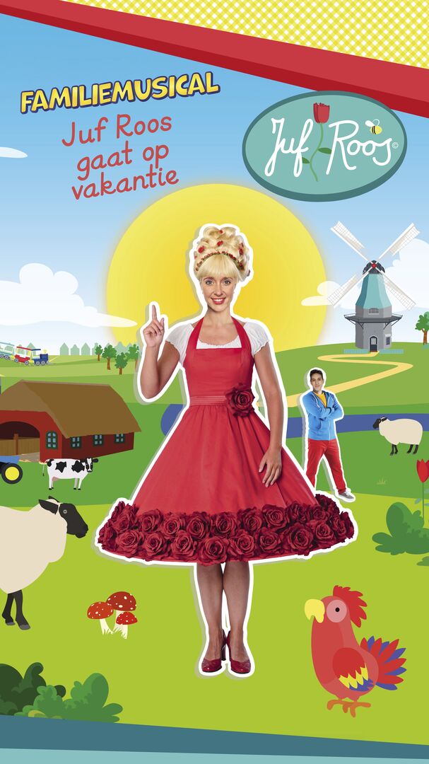Juf Roos gaat op vakantie