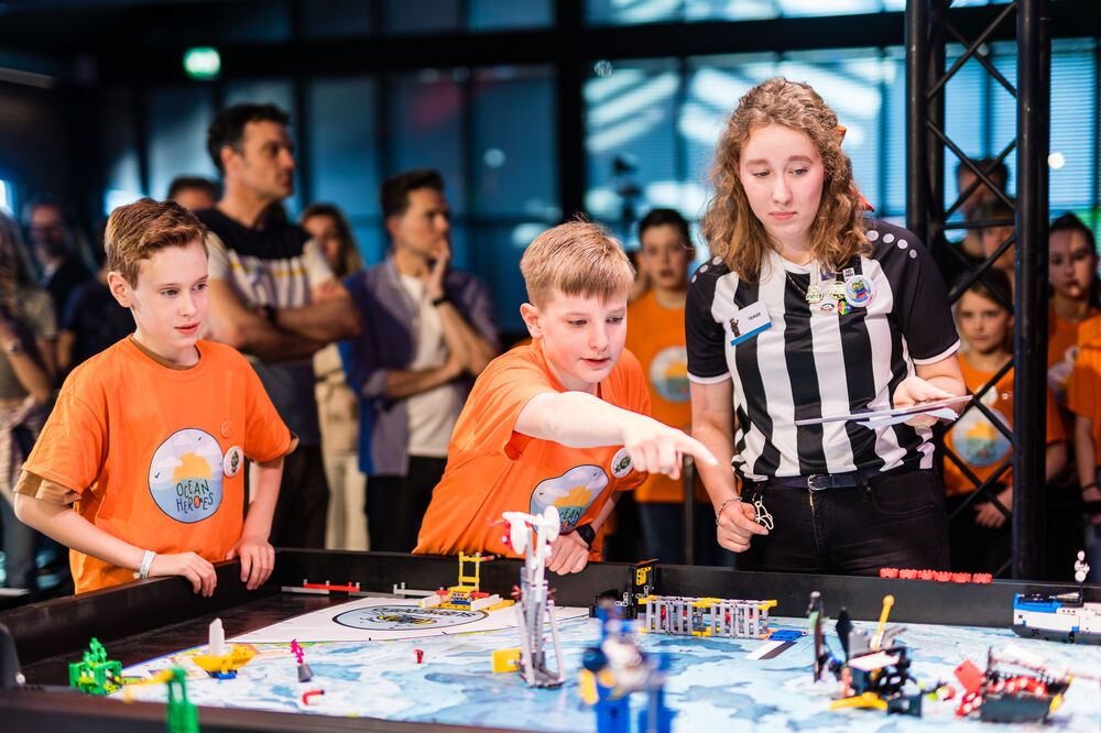 Landelijke finale FIRST LEGO League voor het eerst in Martiniplaza