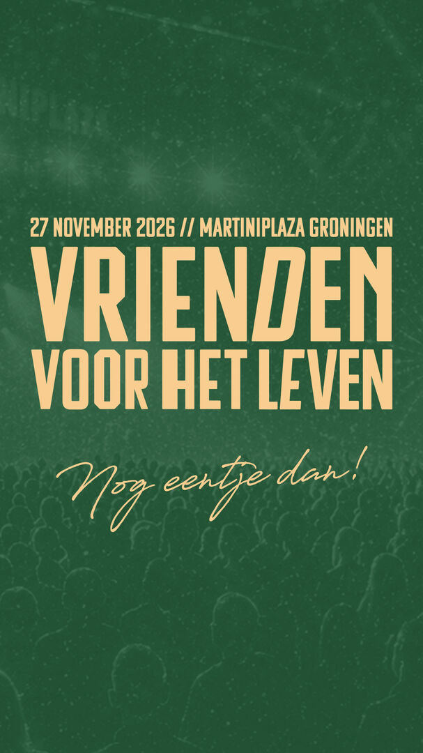 Vrienden Voor Het Leven 2026