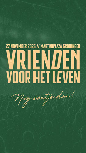 Vrienden Voor Het Leven 2026